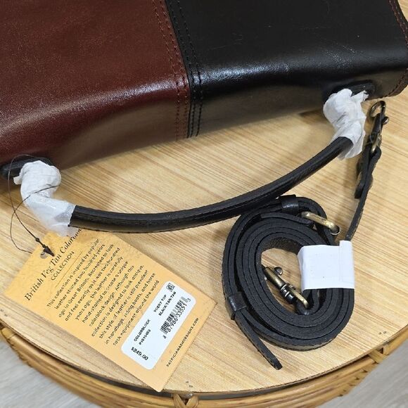 Patricia Nash Color Block Leather Briefcase Satchel – NEW WITH TAGS - Picture 8 of 14